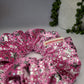 Pink Dance Star Scrunchie