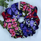 Soft Floral Scrunchie