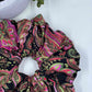 Limited Edition: Black Paisley Scrunchie