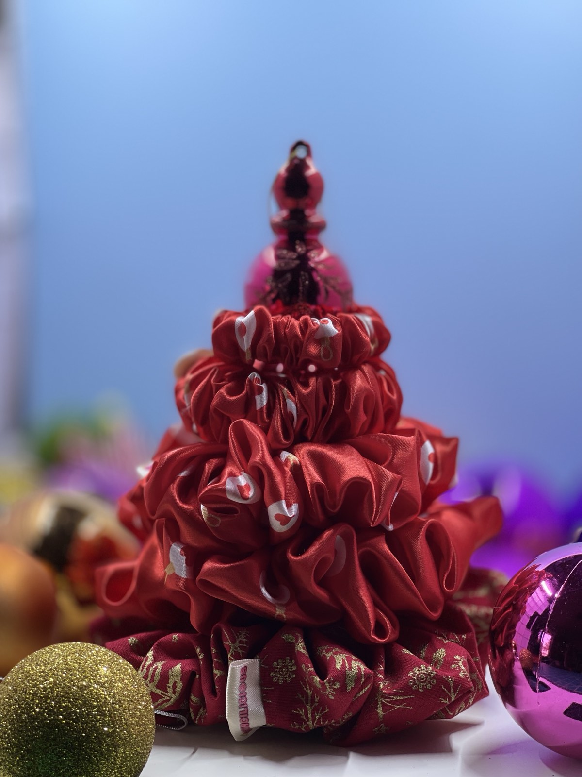 Christmas Spirit Scrunchies 🎄