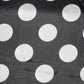 Black and White Polka Dots Scrunchie