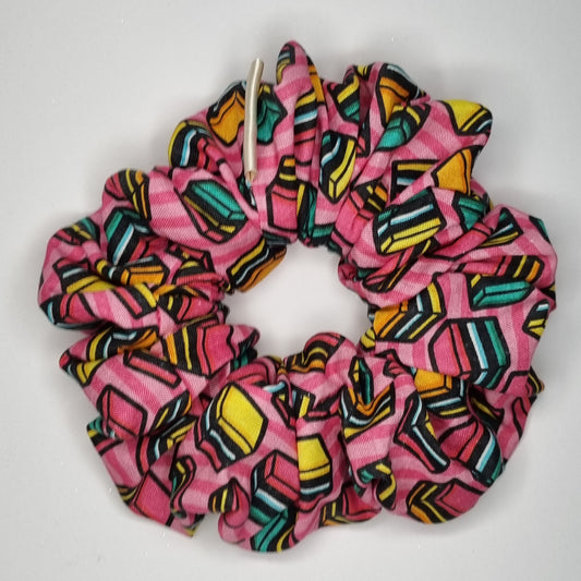Liquorice All Sorts Scrunchie