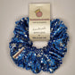 Blue Dance Star Scrunchie