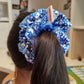 Blue Dance Star Scrunchie