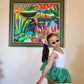 Green With Envy Scruncilicious Skirt