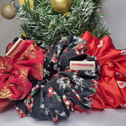 Christmas Spirit Scrunchies 🎄