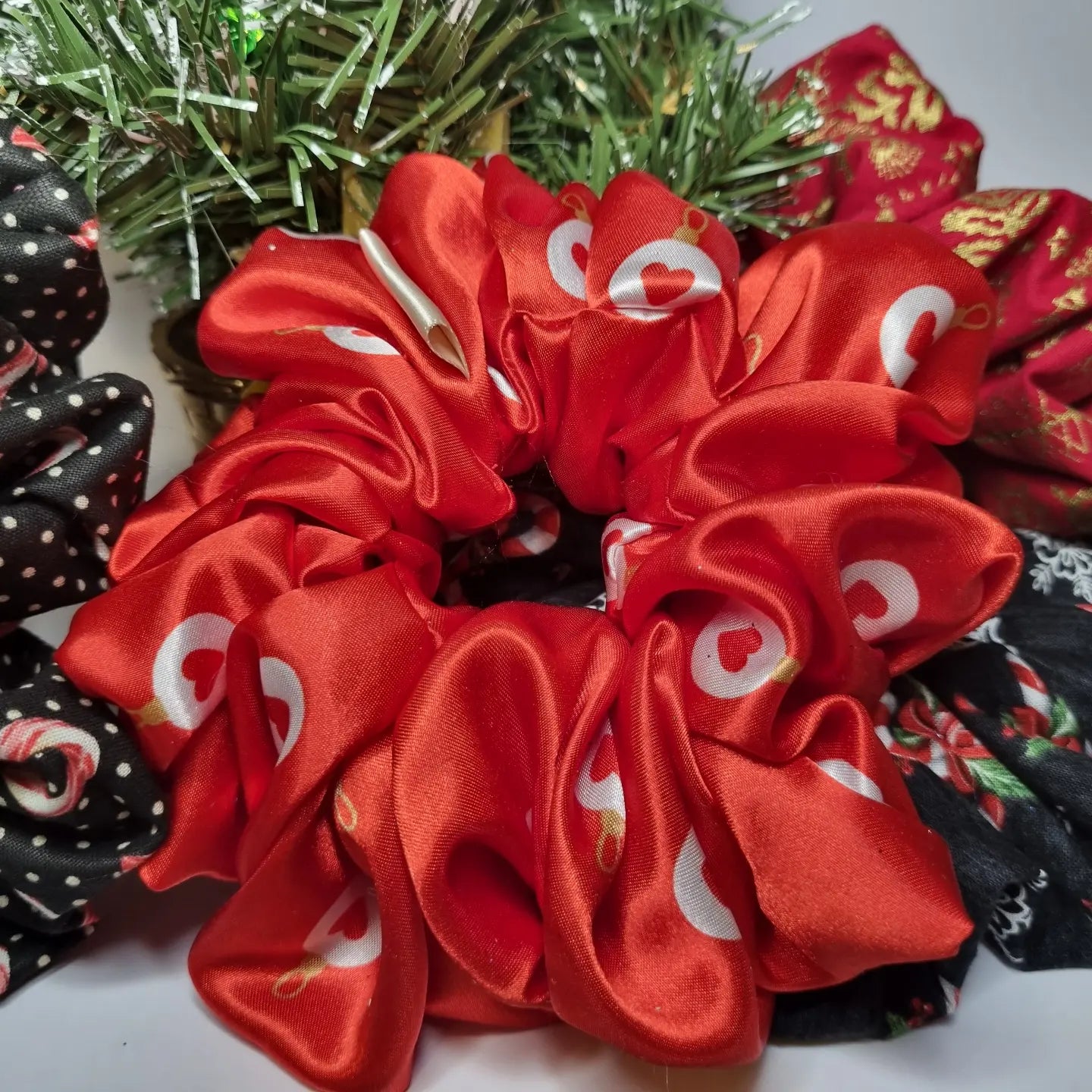 Christmas Spirit Scrunchies 🎄